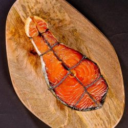 Broiled SALMON (use *CharCrust)